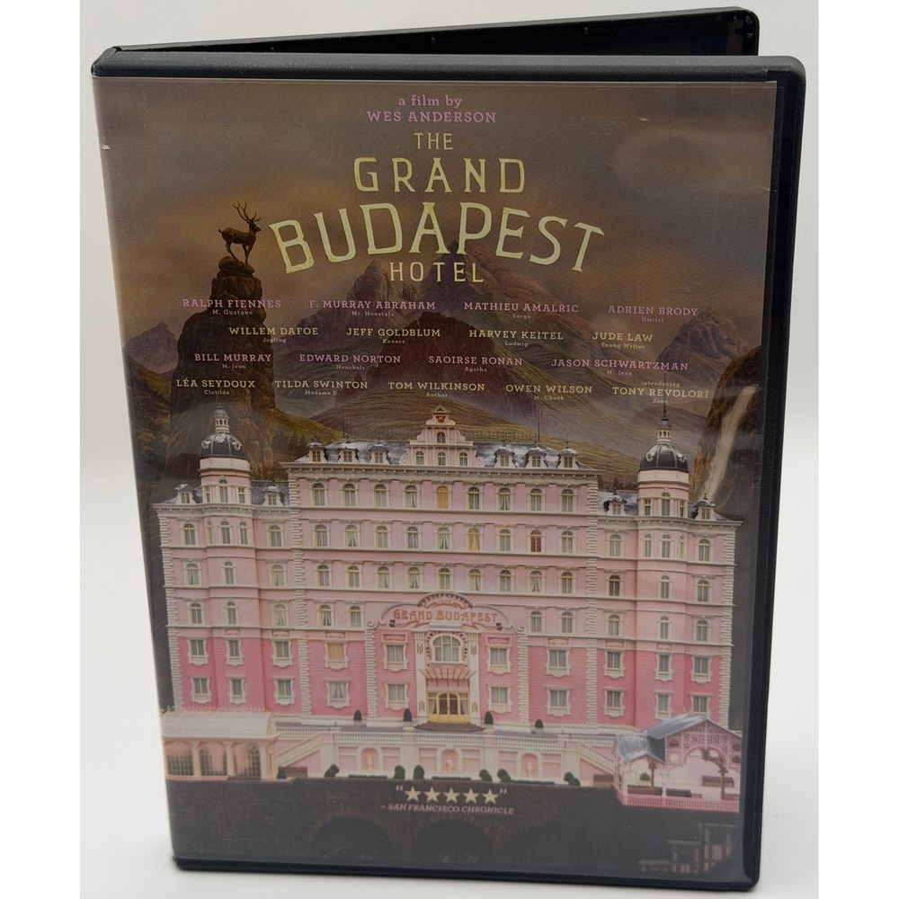 The Grand Budapest Hotel DVD Widescreen